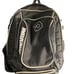 DeMARINI Baseball Softball Bag (Black) Backpack Adjustable. Bat pockets on sides