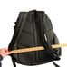DeMARINI Baseball Softball Bag (Black) Backpack Adjustable. Bat pockets on sides