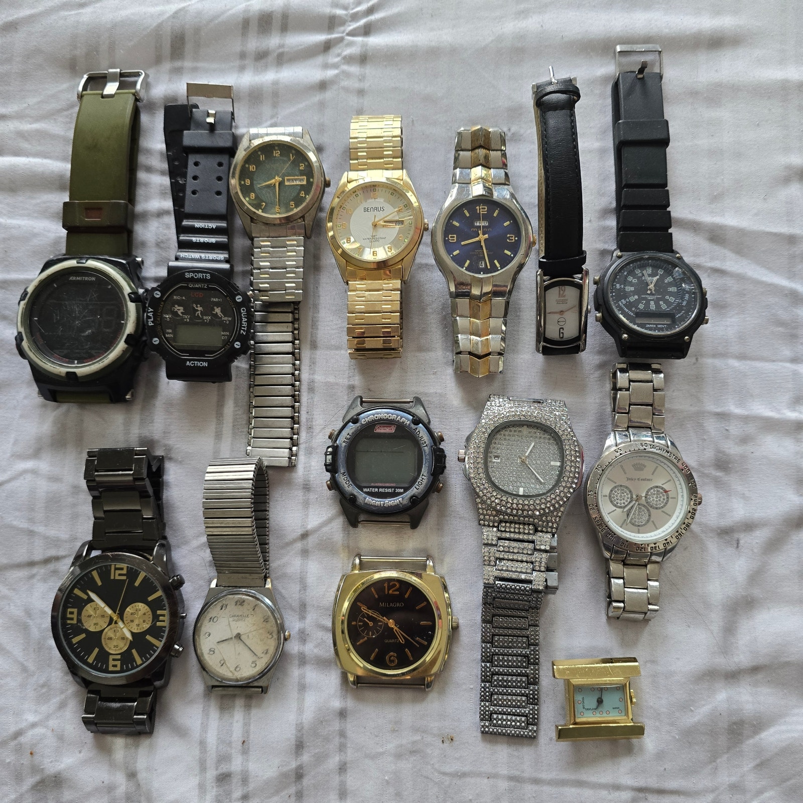 Mens Womens Watch Lot For Parts Or Repair