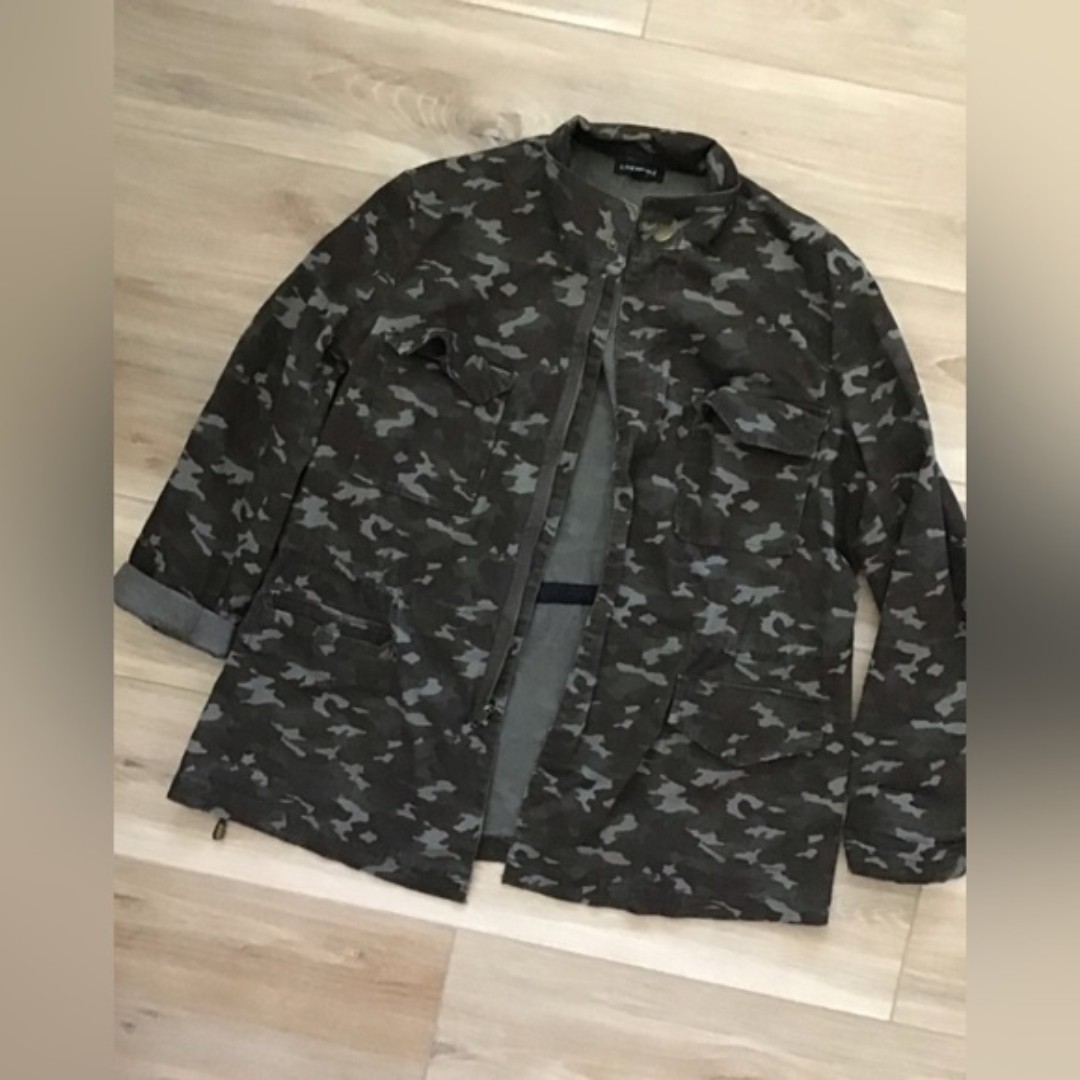 Lane Bryant Camo Military Jacket 14/16