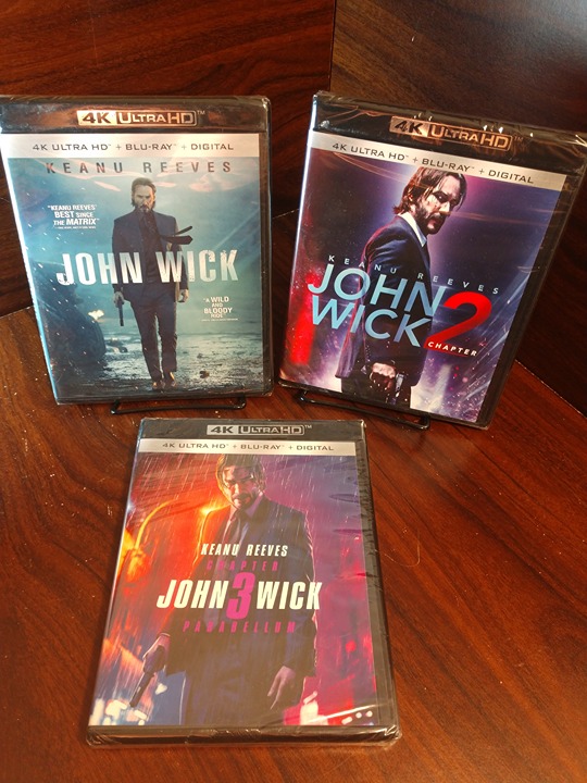 John Wick Trilogy Collection (4K+Blu-ray)NEW (Sealed)Shipping w/Tracking!