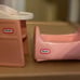 Little Tikes highchair & cradle dollhouse set I BUNDLE!