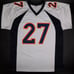 Damarri Mathis Signed Autographed Denver Broncos White Jersey Pitt JSA COA