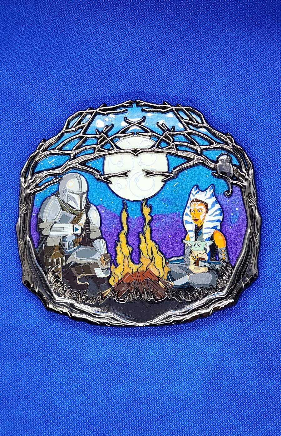 Star Wars The Mandalorian, Grogu, and Ahsoka Tano Big Magnet
