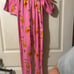 ASOS Design Christmas Reindeer Oversized Tee & Legging Pajamas Set Pink Size 2