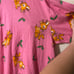 ASOS Design Christmas Reindeer Oversized Tee & Legging Pajamas Set Pink Size 2