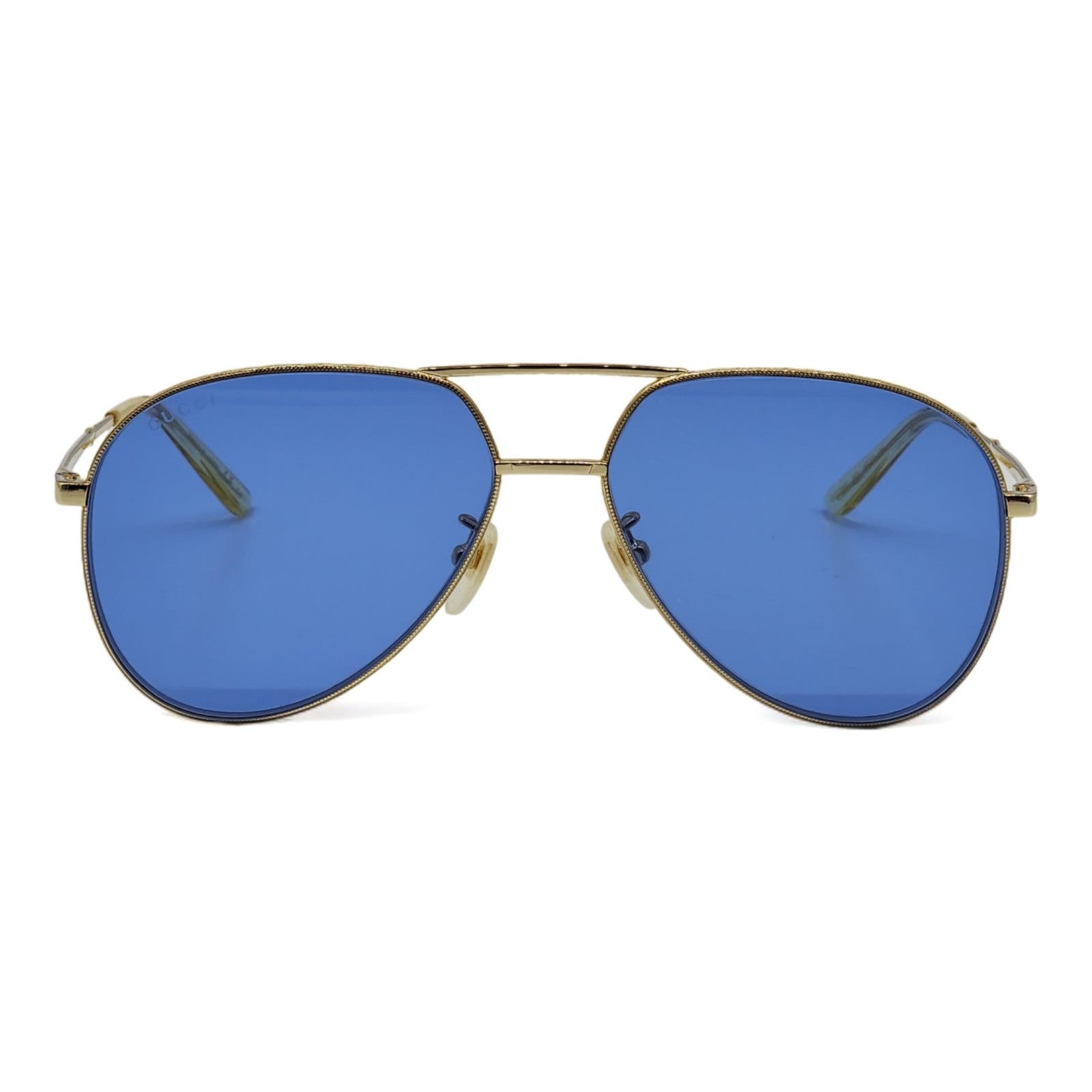 Gold Aviator Sunglasses GG0356S
