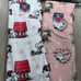 2 peanuts snoopy christmas blankets