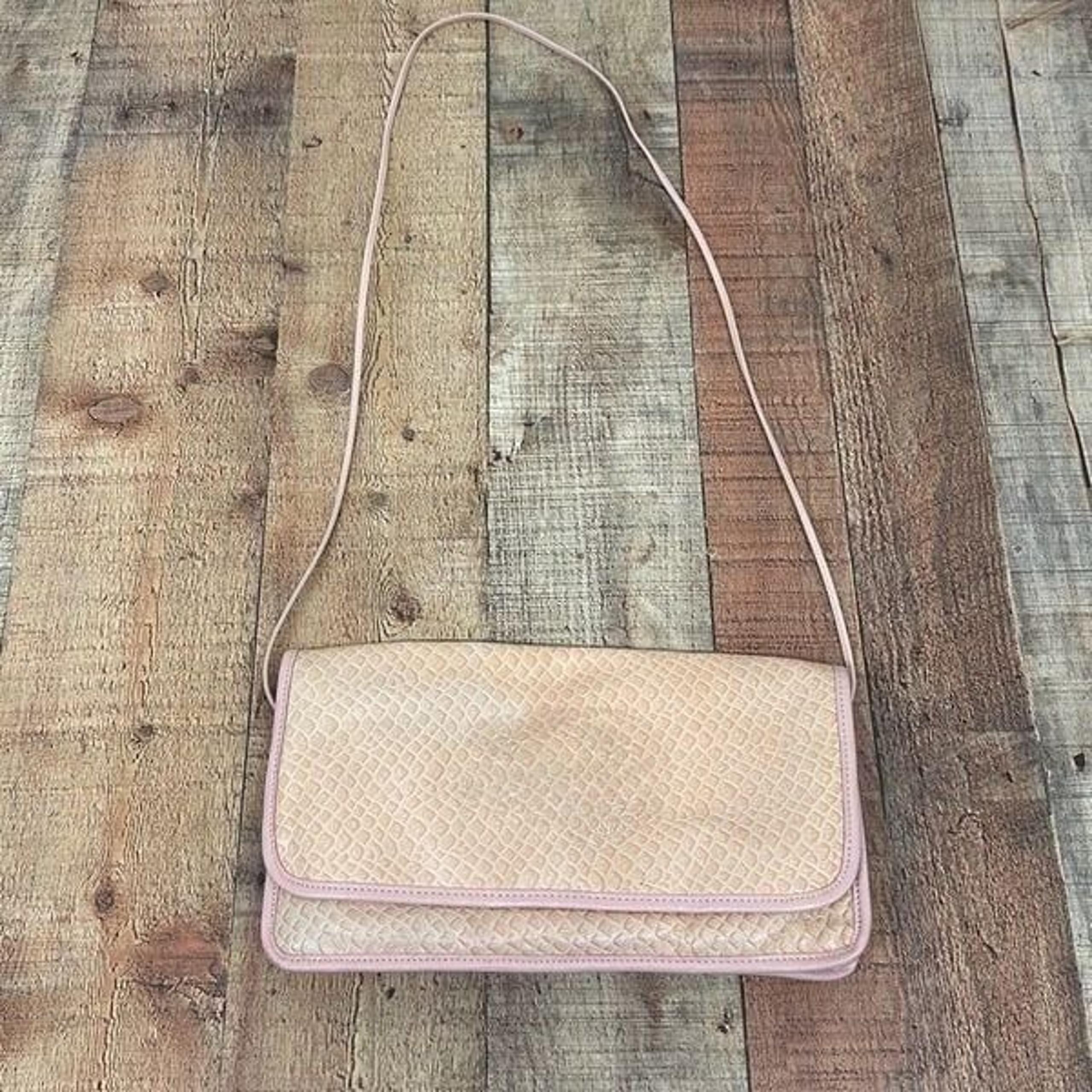 Vintage Carlos Falchi Crossbody Clutch Purse