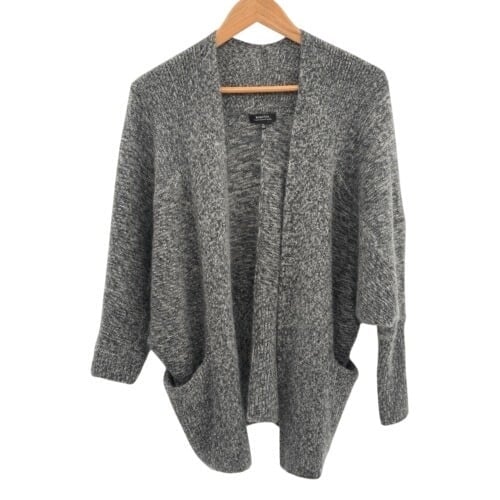 Aritzia Babaton Cardigan Sweater Women XXS Gray Sleeve Dolman Alpaca Oversized