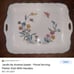 Vintage JARDIN BY ANDREA SADEK - Floral Serving Platter Dish With Handles