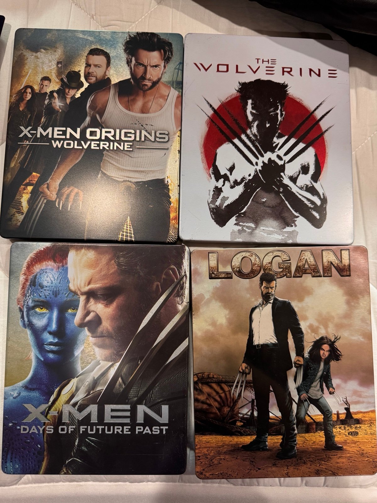 Wolverine Logan 4k steelbook collection READ DESCRIPTION