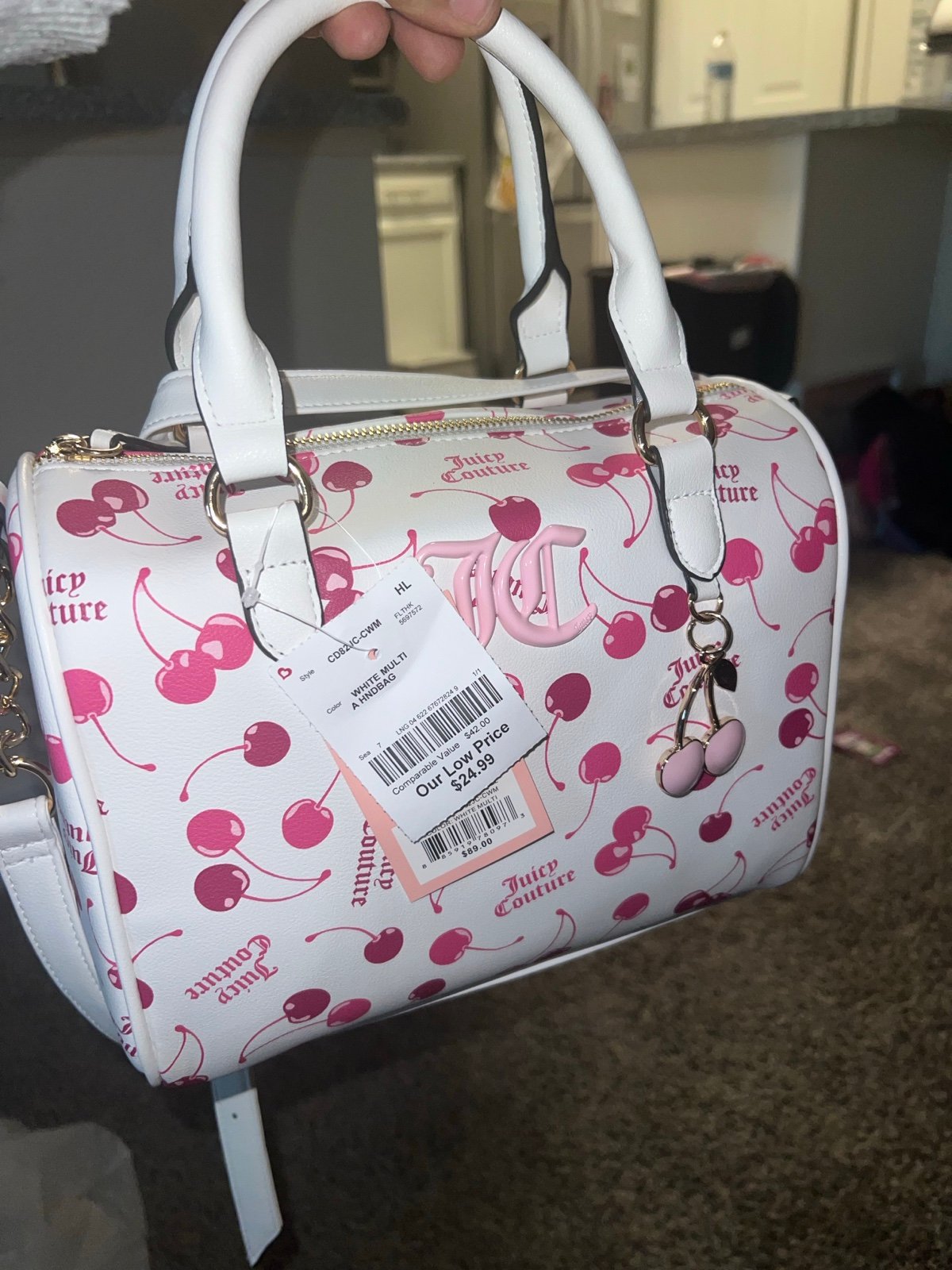 Juicy couture cherry satchel