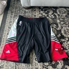 Adidas size large Chicago Bulls authentic practice shorts with pockets