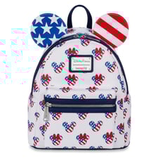 Loungefly DisneyParks Mickey and Minnie Americana mini backpack NWT