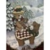 Bainbridge Bears Which Way To Christmas Throw Blanket 50 x59 Afghan Tapestry