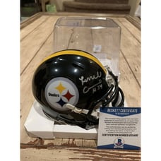 Terrell Edmunds Autographed/Signed Mini Helmet Beckett COA Pittsburgh Steelers B