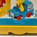 1982 Sesame Street car case with 12 individual vehicles by Hasbro