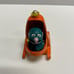 1982 Sesame Street car case with 12 individual vehicles by Hasbro