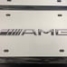 AMG Brand New Front Vanity Metal Plate Frame Holder (2 Pack)