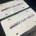 AMG Brand New Front Vanity Metal Plate Frame Holder (2 Pack)