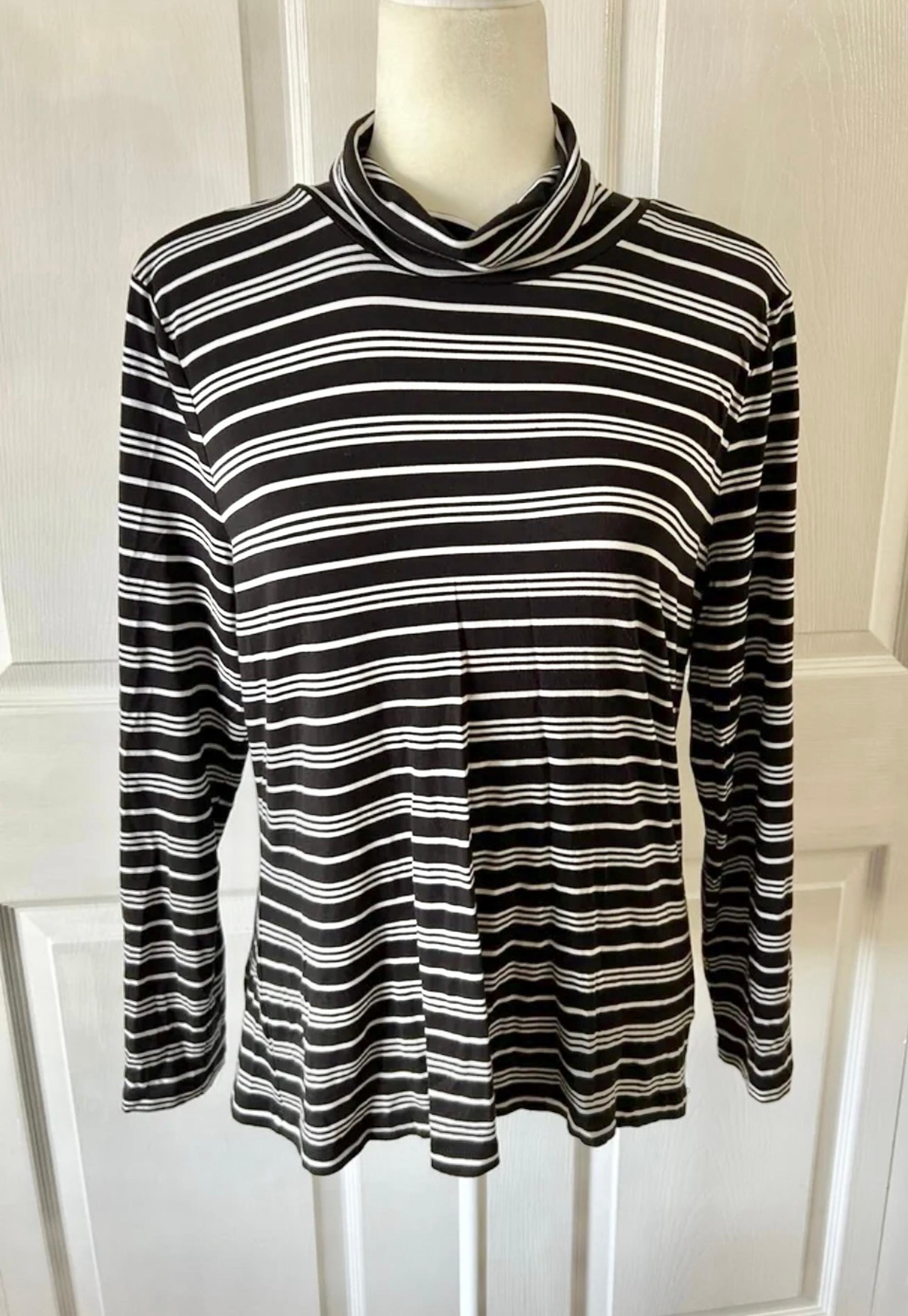 Talbots thermawarmth top shirt woman size PL turtleneck