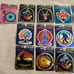 Premium Chrome Stickers UV Resistant Waterproof Outdoor Adhesive Lot Of 19