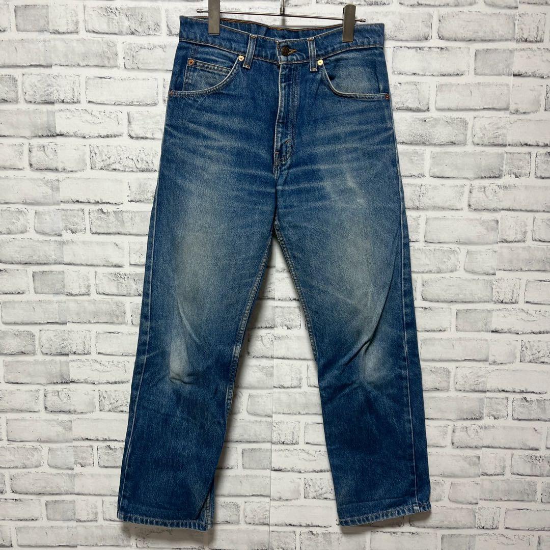 LEVI'S 607 Denim Orange Tab Bootcut