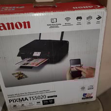 Canon Pixma TS5020 wireless color photo printer with extral ink