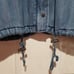 Rails Zip Chambray Military Utility Collins Denim Blue Jacket in Antique Indigo