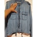 Rails Zip Chambray Military Utility Collins Denim Blue Jacket in Antique Indigo