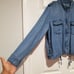 Rails Zip Chambray Military Utility Collins Denim Blue Jacket in Antique Indigo