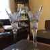 Waterford Wedding Heirloom Heart Champagne Flutes