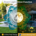 Huaxu Solar Garden Lights Outdoor Decorative - Bright Lotus Flower Table Lamp