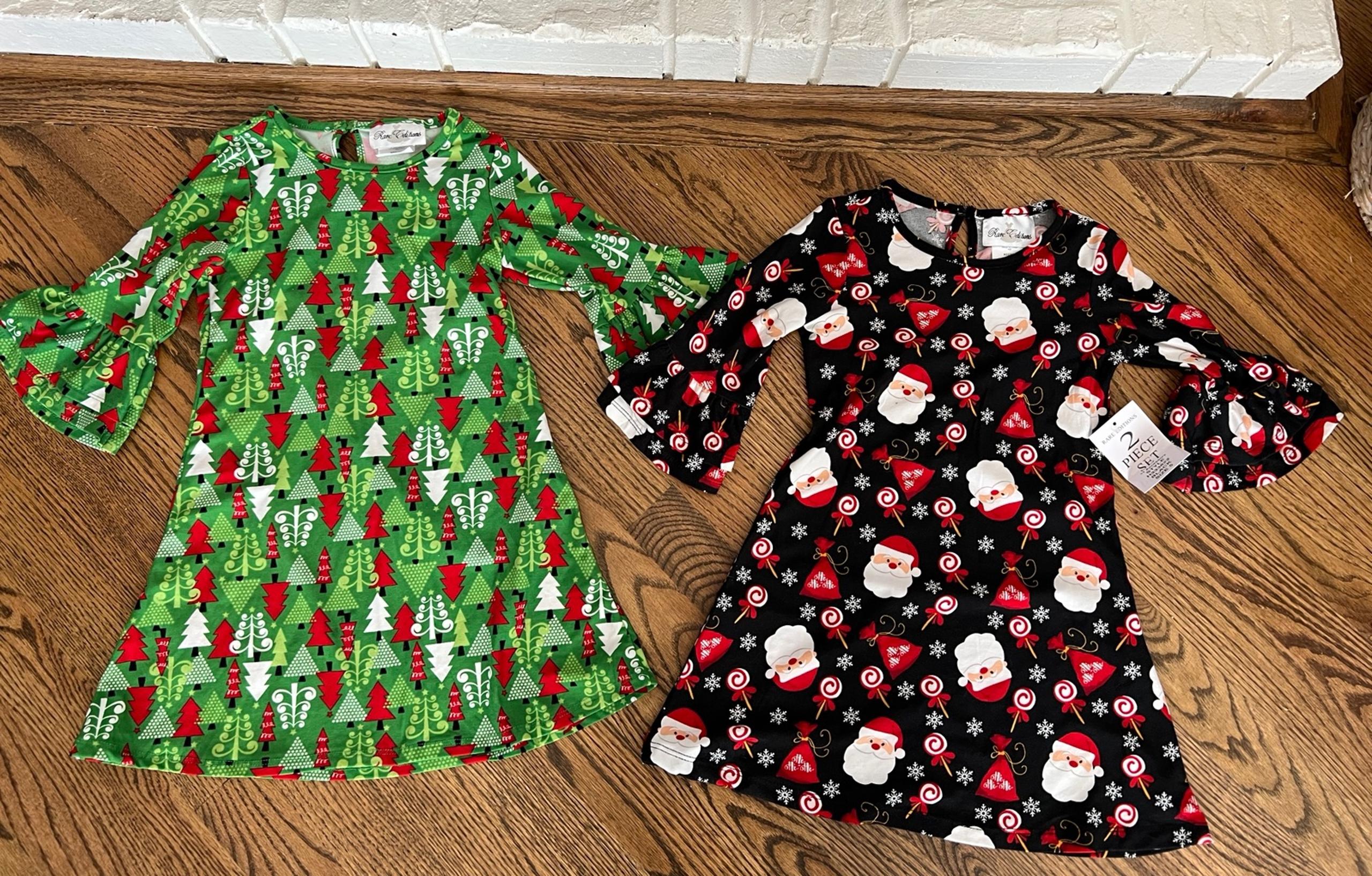 Rare Editions Christmas Dresses bundle Size 5