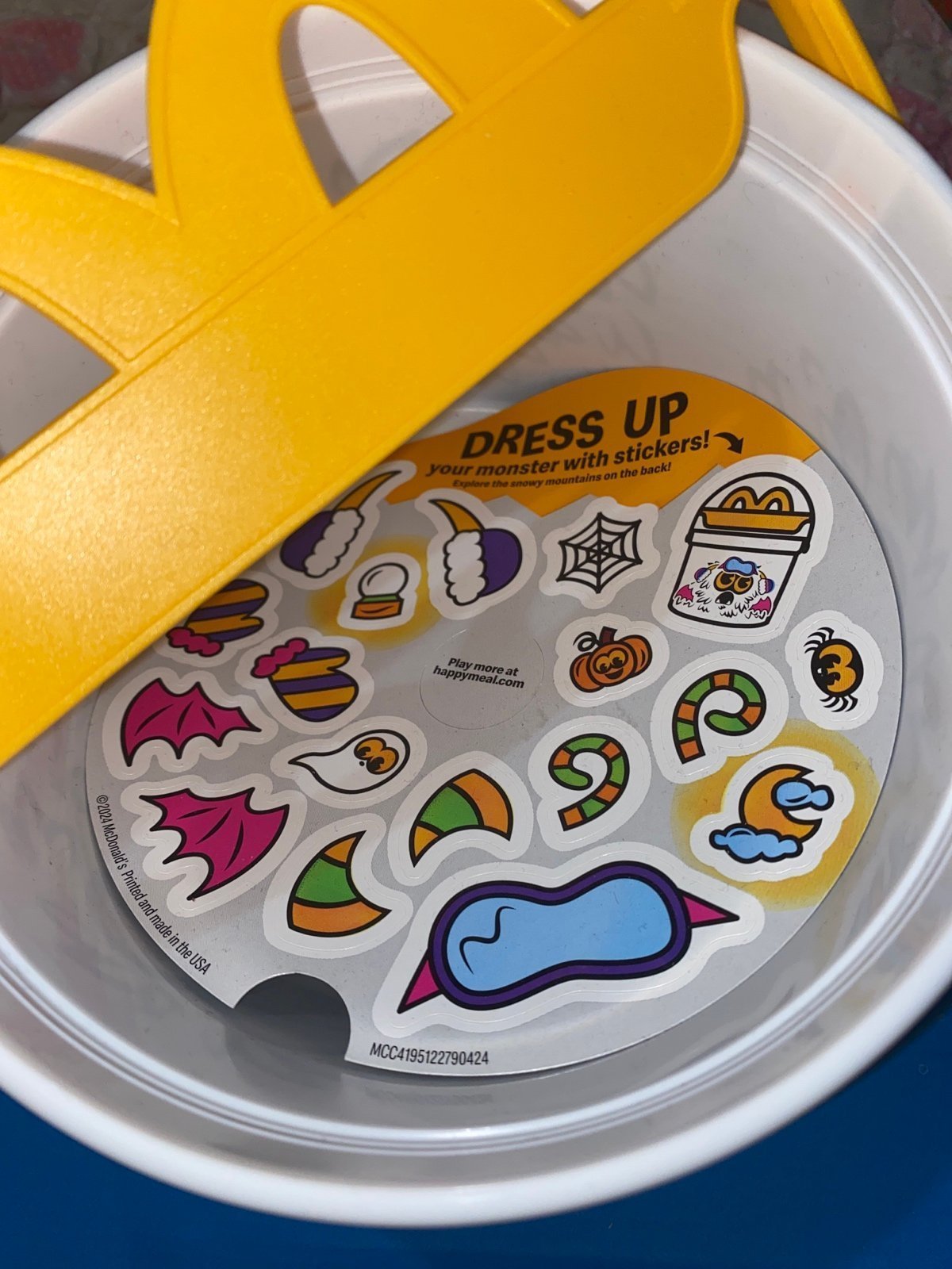 McDonald’s Collectable Trick or Treat Halloween Basket