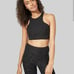 Twenty Montreal Black Active 3D Leopard Bra Top * Small