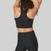 Twenty Montreal Black Active 3D Leopard Bra Top * Small