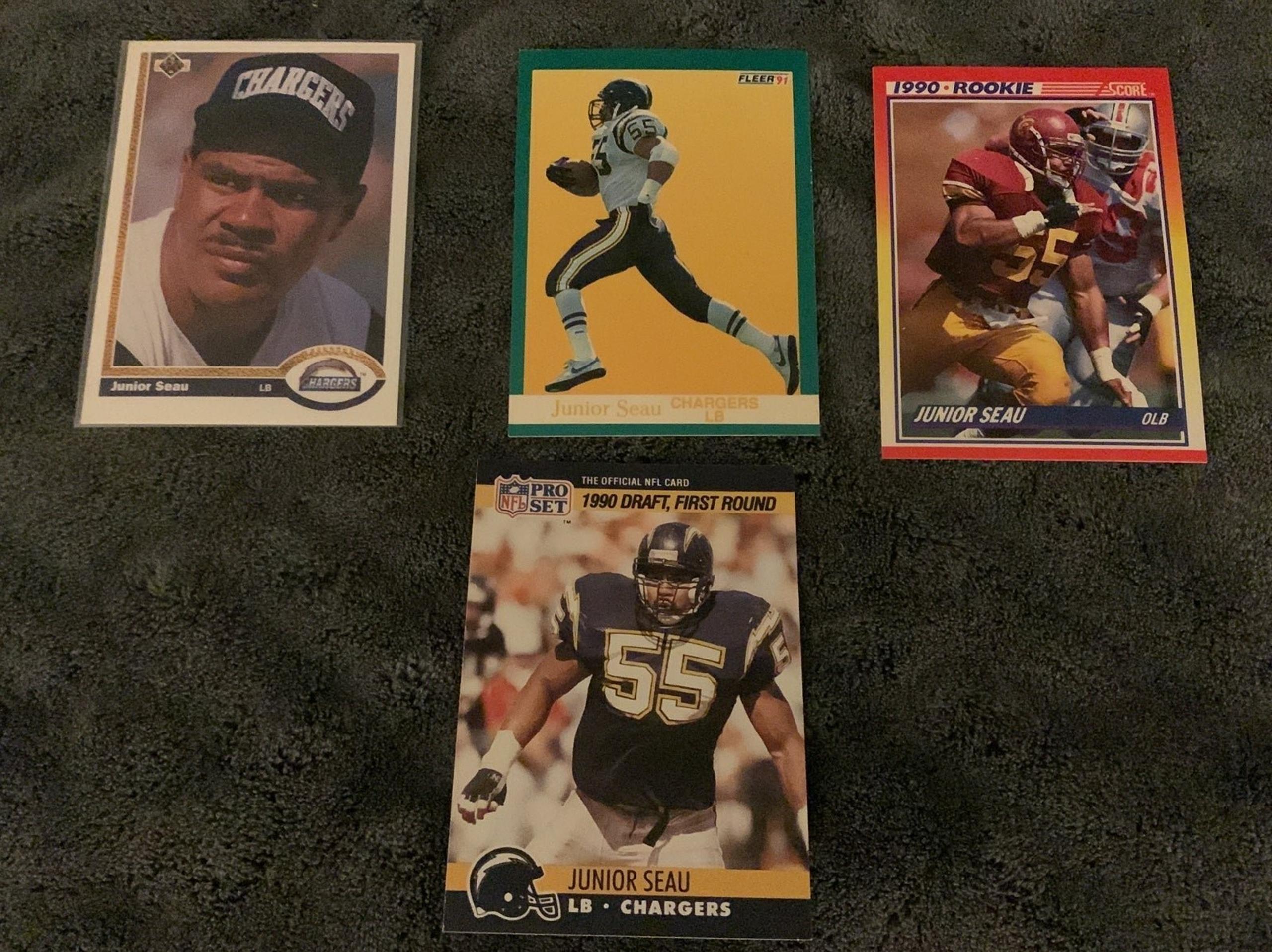 Junior Seau Rookie Lot