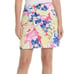 NWT Rafaella Floral Cosmo Pink Skort Women's XL Stretch Waist Tropical Hawaiian