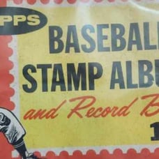 Topps Baseball Stanp Album