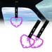 NEW 2PCS BARBED WIRE PURPLE JDM TSURIKAWA RING Black Handle Strap Drift Charm