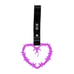 NEW 2PCS BARBED WIRE PURPLE JDM TSURIKAWA RING Black Handle Strap Drift Charm