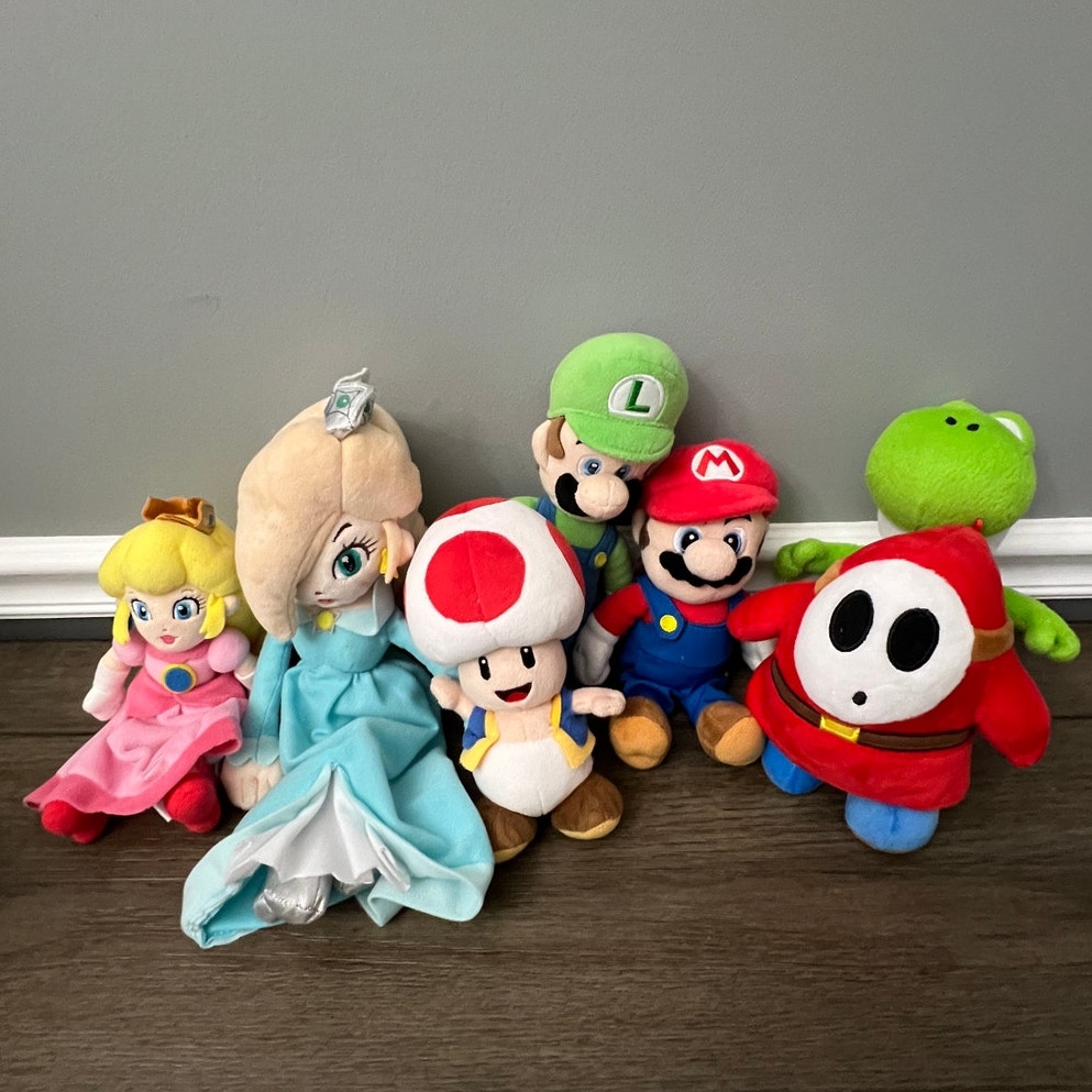 Nintendo Mario Plush Lot of 7