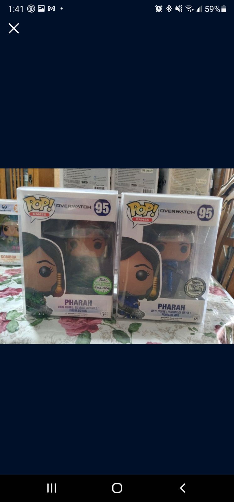 Overwatch Funko Pop Lot