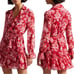 Ted Baker Linndie Floral Wrap Mini Dress Size 2 NWT
