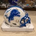 D'Andre Swift Detroit Lions Signed FLAT|WHITE Riddell Mini Helmet. Fanatics COA