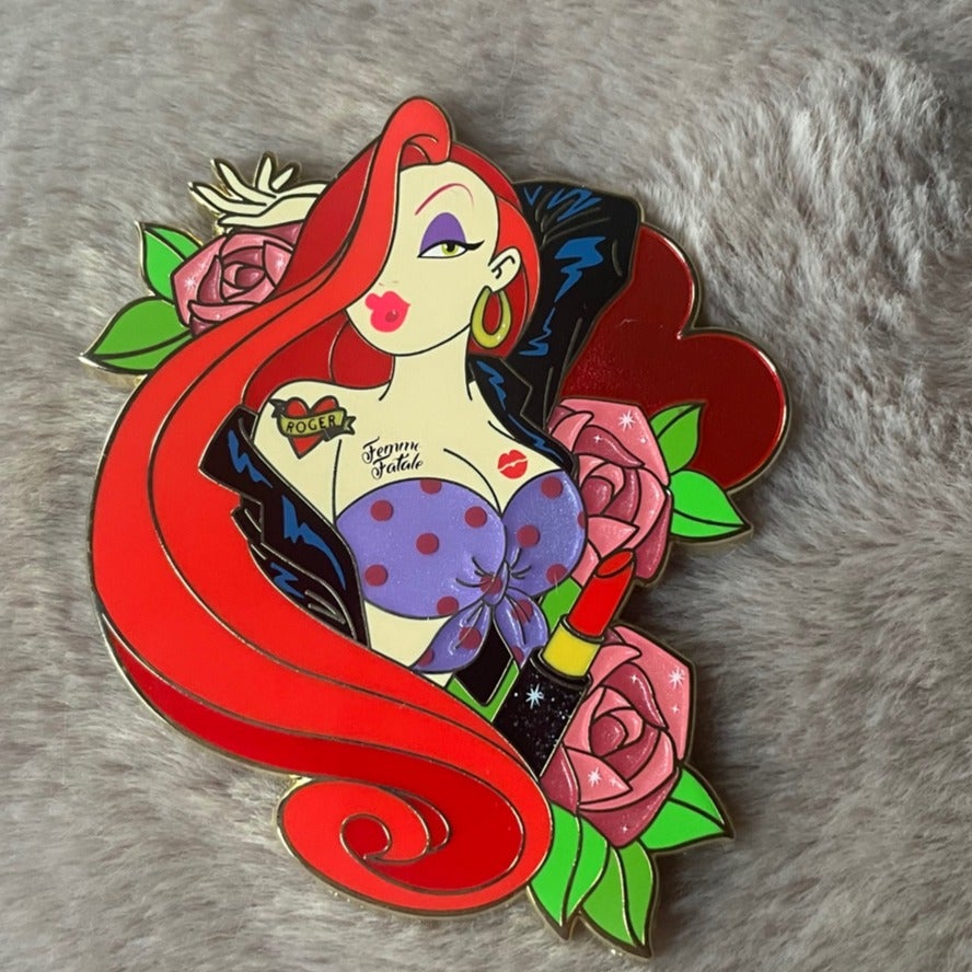 DisneyKriss Jessica Rabbit Magical Ink Fantasy Pin