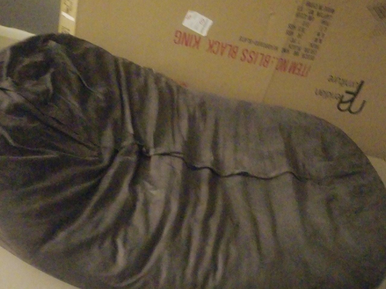 bean bag memory foam