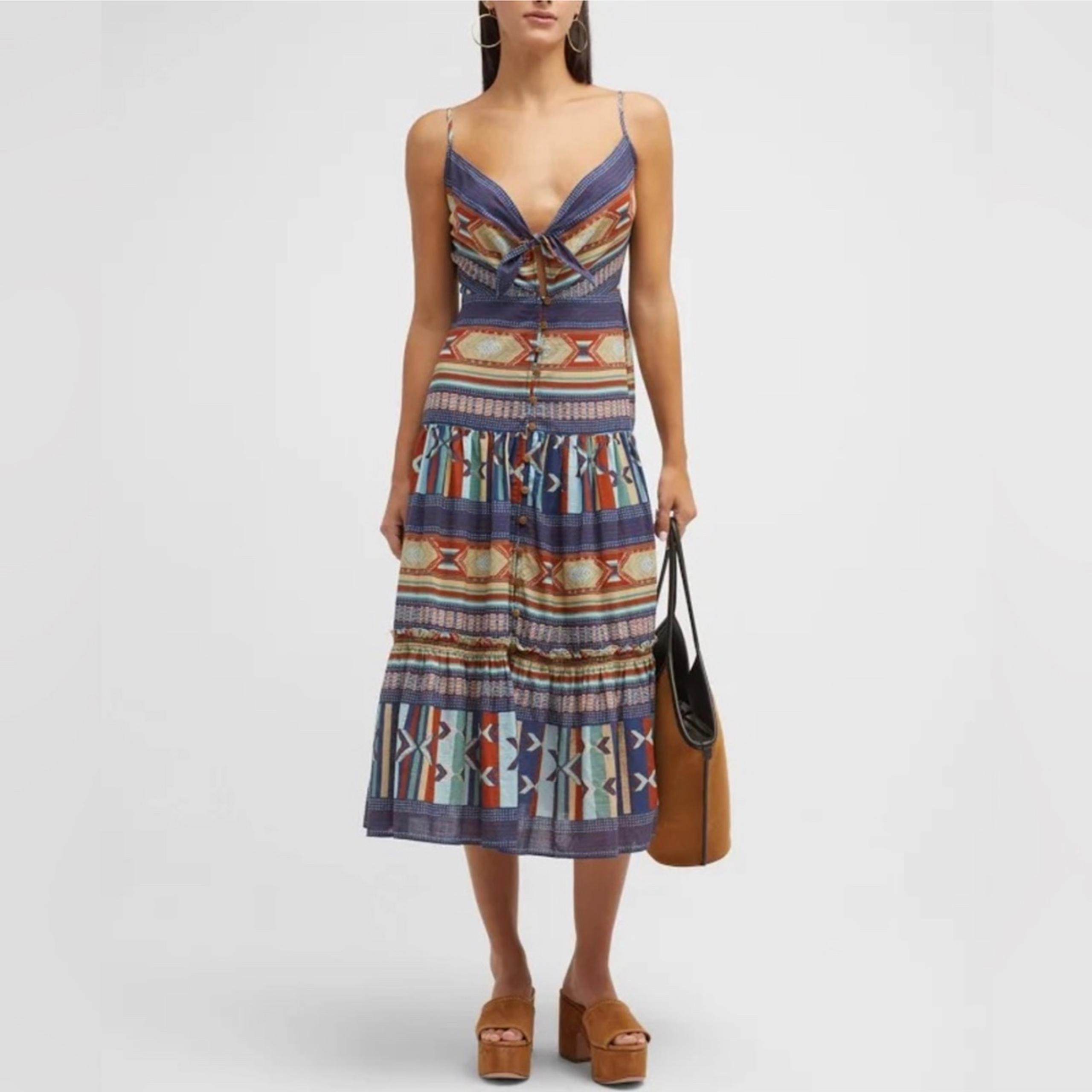 NWT VERONICA BEARD  Abilene Midi Dress Sz XL
